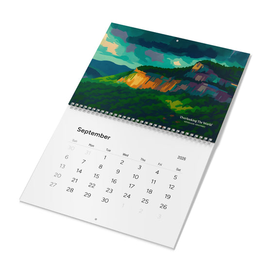 Highlands Scenic Wall Calendar (2026)