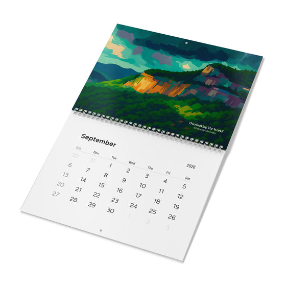Highlands Scenic Wall Calendar (2026)