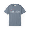Highlands North Carolina Shirt  “The Highlands” Scribble Tee  Local Humor Graphic T-Shirt