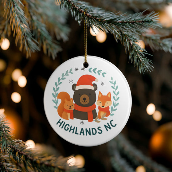 Highlands Ornament - Woodland Creatures