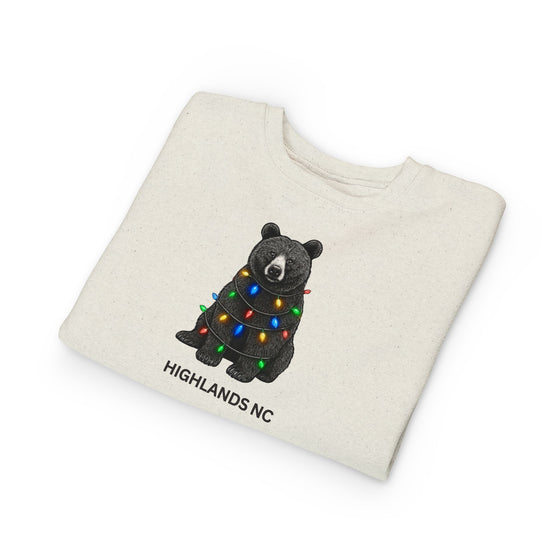 Highlands NC Bear Christmas Sweatshirt