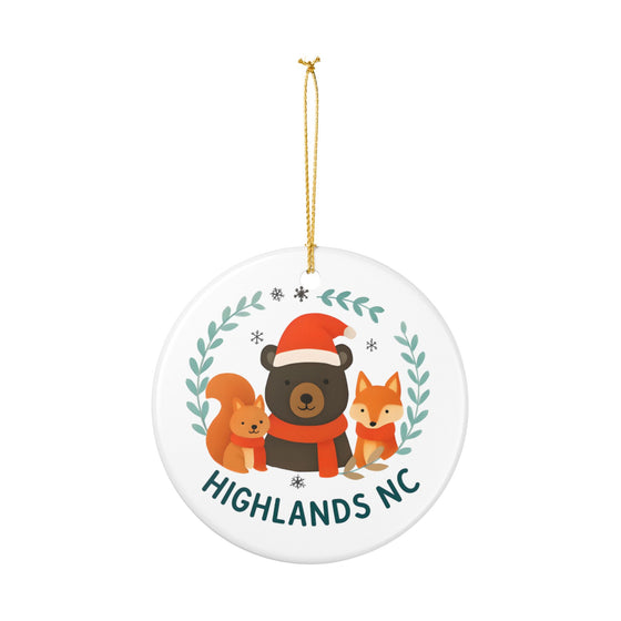 Highlands Ornament - Woodland Creatures