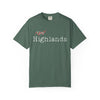 Highlands North Carolina Shirt  “The Highlands” Scribble Tee  Local Humor Graphic T-Shirt