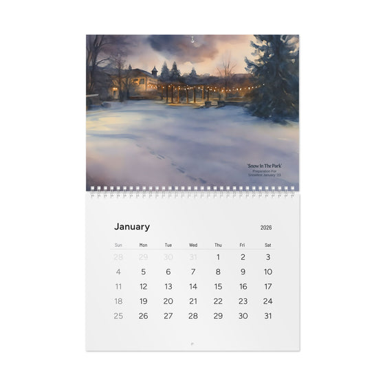 Highlands Scenic Wall Calendar (2026)
