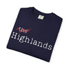 Highlands North Carolina Shirt  “The Highlands” Scribble Tee  Local Humor Graphic T-Shirt