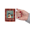 Deck The Halls, Not Your Family – Retro Snowman Mug
