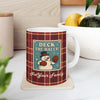 Deck The Halls, Not Your Family – Retro Snowman Mug