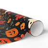 Halloween Wrapping Paper, Fun Ghosts and Pumpkins, Perfect for Gift Wrapping, Party Decor, Fall Celebrations, Spooky Season