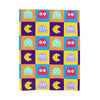 Pac-Man Themed Plush Blanket – Cozy Retro Arcade Vibes
