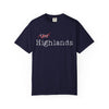 Highlands North Carolina Shirt  “The Highlands” Scribble Tee  Local Humor Graphic T-Shirt