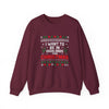Highlands NC Christmas Sweatshirt - Unisex Ugly Christmas Sweater Style, Cozy Holiday Crewneck
