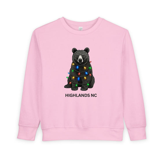 Highlands NC Bear Christmas Sweatshirt