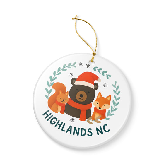Highlands Ornament - Woodland Creatures