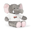 Highlands Plush Stuffed Animals with 'Highlands' T‑Shirt