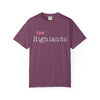 Highlands North Carolina Shirt  “The Highlands” Scribble Tee  Local Humor Graphic T-Shirt
