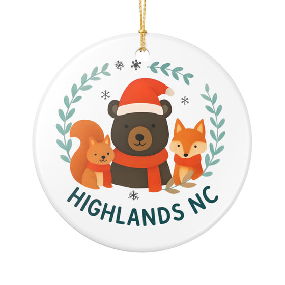 Highlands Ornament - Woodland Creatures