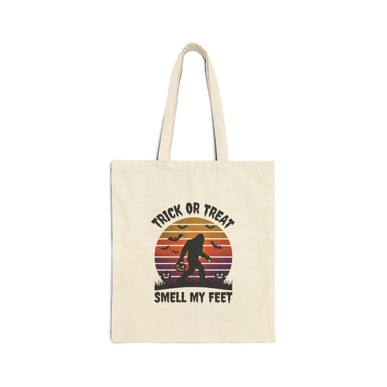 Bigfoot Trick-or-Treat Halloween Tote – "Smell My Feet!" Edition