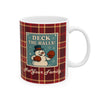 Deck The Halls, Not Your Family – Retro Snowman Mug
