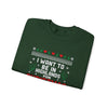 Highlands NC Christmas Sweatshirt - Unisex Ugly Christmas Sweater Style, Cozy Holiday Crewneck