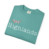 Highlands North Carolina Shirt  “The Highlands” Scribble Tee  Local Humor Graphic T-Shirt