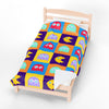 Pac-Man Themed Plush Blanket – Cozy Retro Arcade Vibes