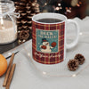 Deck The Halls, Not Your Family – Retro Snowman Mug
