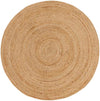Neutral Jute Rug - Natural