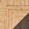 Neutral Jute Rug - Natural