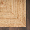 Neutral Jute Rug - Natural