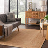 Neutral Jute Rug - Natural