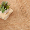 Neutral Jute Rug - Natural