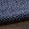 Natural Jute Rug - Navy