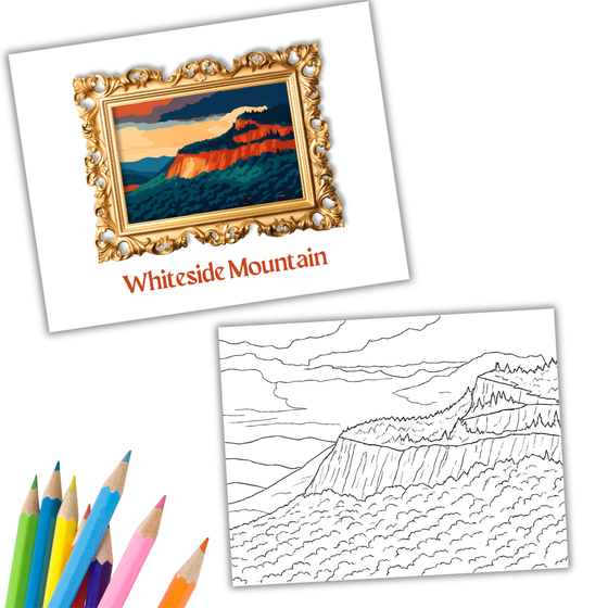 Discover Highlands: A Local Adventure Coloring Book (Digital Download)