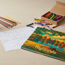  Discover Highlands: A Local Adventure Coloring Book (Digital Download)
