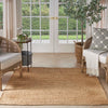 Natural Jute Rug - Bleached