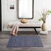 Natural Jute Rug - Navy